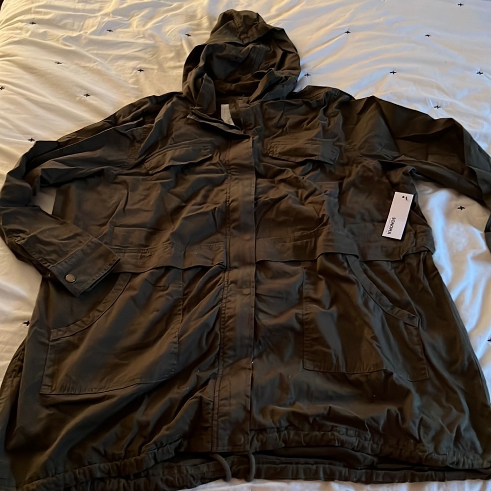 Sonoma 3X olive jacket, brand new!  NWT.